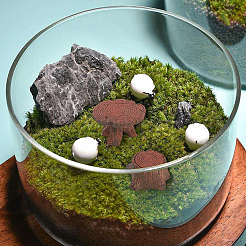 1 пакетик стула и стола из смоляного пня&nbsp;DJEW-CN0001-41