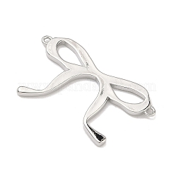 Латунные звенья в виде бантика&nbsp;KK-B170-07P