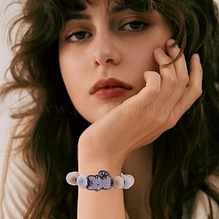 6 цвет пластиковых бусин&nbsp;FIND-HS0001-05