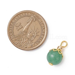 6 шт. 6 вида круглых подвесок из натурального черного оникса&nbsp;PALLOY-JF04230