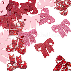 24 шт. 4-х цветные акриловые блестки для бокалов вина&nbsp;OACR-TA0004-17