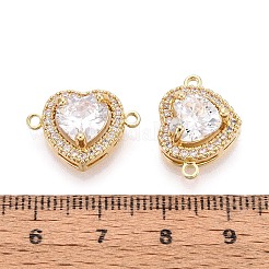 Латунные подвески из прозрачного кубического циркония&nbsp;KK-N284-23G