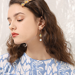 100шт стеклянные кабошоны&nbsp;GLAA-PH0001-16B