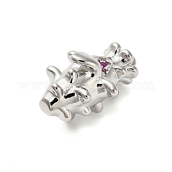 Латунные микро проложить кубического циркония подвески&nbsp;KK-L229-001P-03