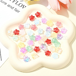 30 шт. Гальванические стеклянные бусины&nbsp;GLAA-FS0001-98