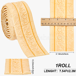1шт ПВХ пена 3d самоклеящиеся водонепроницаемые обои бордюр&nbsp;PAAG-CP0001-01F