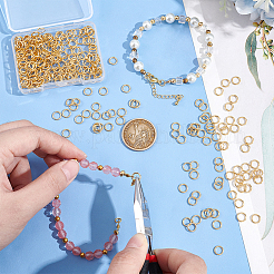 300 шт. Открытые соединительные кольца из нержавеющей стали 304&nbsp;STAS-UN0058-56G-02