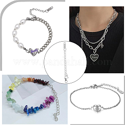 50 шт. удлинитель цепи из нержавеющей стали 304&nbsp;STAS-BBC0005-49