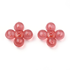 Прозрачные акриловые бусины&nbsp;MACR-S296-39