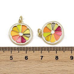 Латунь эмаль подвески&nbsp;LS-KK-H072-14G-05