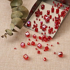 Стеклянные бусины с гальваническим покрытием &nbsp;EGLA-TA0001-06