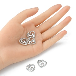 Подвески из сплава и страза&nbsp;ALRI-YW0001-03