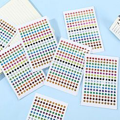 1760шт. самоклеящиеся декоративные наклейки из лазерной пленки&nbsp;STIC-WH20010-01