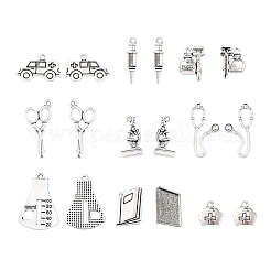 36шт 9 стиля подвески из сплава в тибетском стиле&nbsp;TIBE-FP0001-03