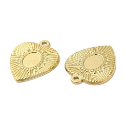 Ионное покрытие (ip) нержавеющая сталь 304 подвеска кабошон оправа&nbsp;STAS-L020-019G