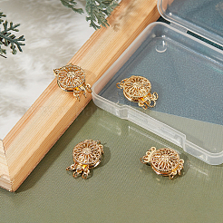 Застежки латунные коробки&nbsp;KK-PH0004-65G