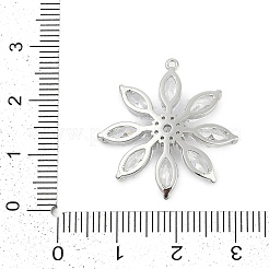 Латунные микро проложить кубического циркония подвески&nbsp;KK-Q026-12P