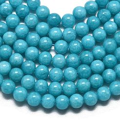 Натуральный Malaysia нефритовые бусы пряди&nbsp;G-L645-A01-6mm-24