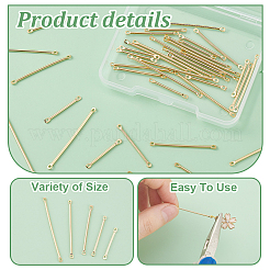 50шт. 5 размера латунных соединительных стержней&nbsp;KK-PH0010-51