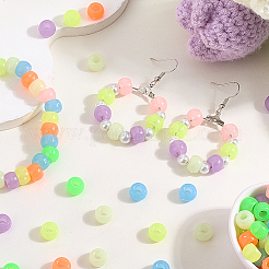 800 шт. Светящиеся акриловые бусины&nbsp;OACR-SP0001-57