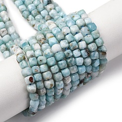 Природные ларимар бисер нитей&nbsp;G-F803-C01-03