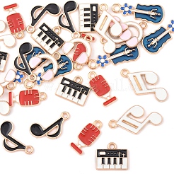 30шт 6 стиля сплава эмалевые подвески&nbsp;FIND-FS0003-99