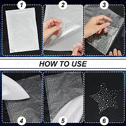 Блестки стекло исправление горный хрусталь&nbsp;DIY-WH0430-435