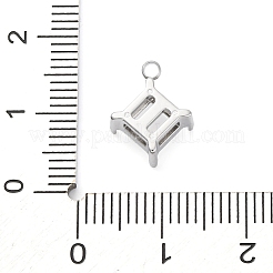 Закрепки для страз из нержавеющей стали 304&nbsp;LS-STAS-U042-03B-P