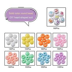 Набор для изготовления браслета с круглыми буквами своими руками&nbsp;DIY-YW0004-96