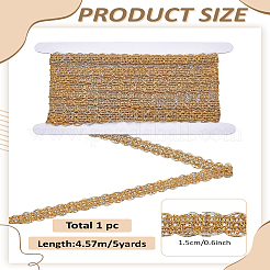 5 ярд полиэстерового цветочного кружева&nbsp;OCOR-LP0002-22A