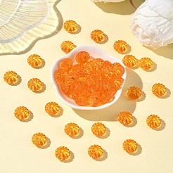 Осенняя тема прозрачные акриловые бусины&nbsp;X-PL712Y-5