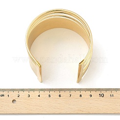 Браслеты с открытой манжетой из сплава&nbsp;LS-BJEW-K272-01G