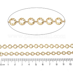 Плоские круглые цепочки из нержавеющей стали 304 со звездообразными звеньями.&nbsp;CHS-F025-05G