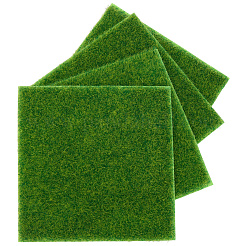 4шт пластиковая искусственная трава для имитации газона&nbsp;AJEW-CN0004-67