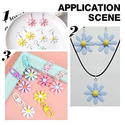 54шт 9 стиля подвески из непрозрачной и прозрачной смолы&nbsp;RESI-AR0001-38