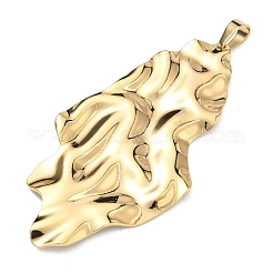 Большие подвески из текстурированной нержавеющей стали 304&nbsp;STAS-F340-06G