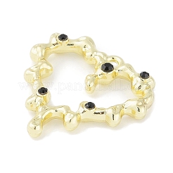 Подвески из сплава со стразами и покрытием стойки&nbsp;PALLOY-F018-16G-01