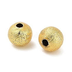 Круглых бусин латунные&nbsp;KK-A276-01B-G