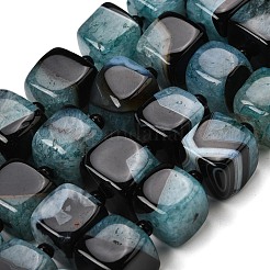 Природный агат бисер нитей&nbsp;G-F820-O01-01C