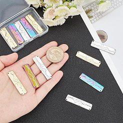 12 шт. подвески из нержавеющей стали 304 двух цветов&nbsp;STAS-UN0045-47