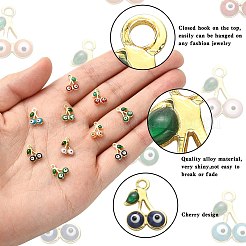 Подвески из латуни с эмалью&nbsp;KK-CJ0001-87