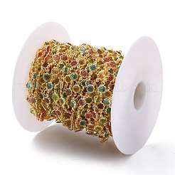 Акриловые цепочки из бисера ручной работы CHC-I037-02G