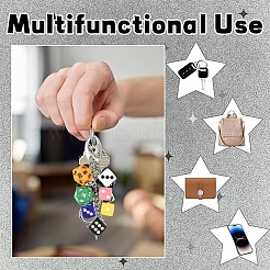 Подвесные украшения из акрила&nbsp;HJEW-YW00160