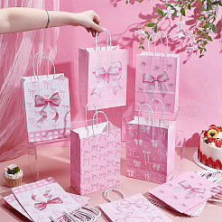 24 шт. 8 подарочных бумажных пакета с бантом&nbsp;CARB-UN0001-01