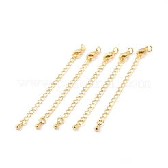 Удлиненный латунный удлинитель цепи&nbsp;X-KK-F711-10G