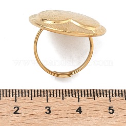 Открытые кольца манжеты из нержавеющей стали 304&nbsp;RJEW-F202-02B-G