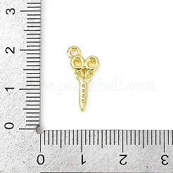 Латунные микропаве прозрачные подвески с фианитом&nbsp;LS-KK-L238-19G