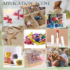 Складные квадратные подарочные коробки для хранения бумаги&nbsp;CON-WH0110-035E-01