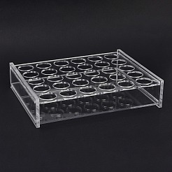 (распродажа дефектных изделий: поврежденные углы) акриловые многоцелевые колориметрические цилиндрические стойки для демонстрации трубок&nbsp;AJEW-XCP0003-05