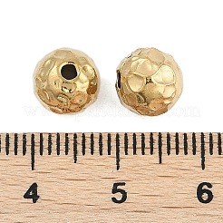 Текстурированные бусины из хирургической нержавеющей стали 316&nbsp;STAS-M106-01E-G